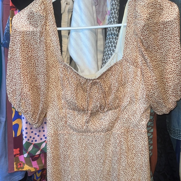 Sienna Sky Lined Animal Print Slit Maxi Dress Size Small - Picture 4 of 7